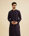 Indigo Blue Sequinned Kurta Set